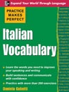 Italian Vocabulary